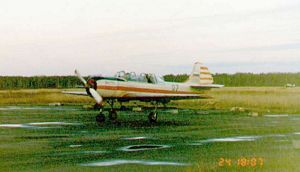 Як-52 в Горской